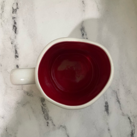 Rae Dunn “NAUGHTY” mug with Red inside - Picture 4 of 4